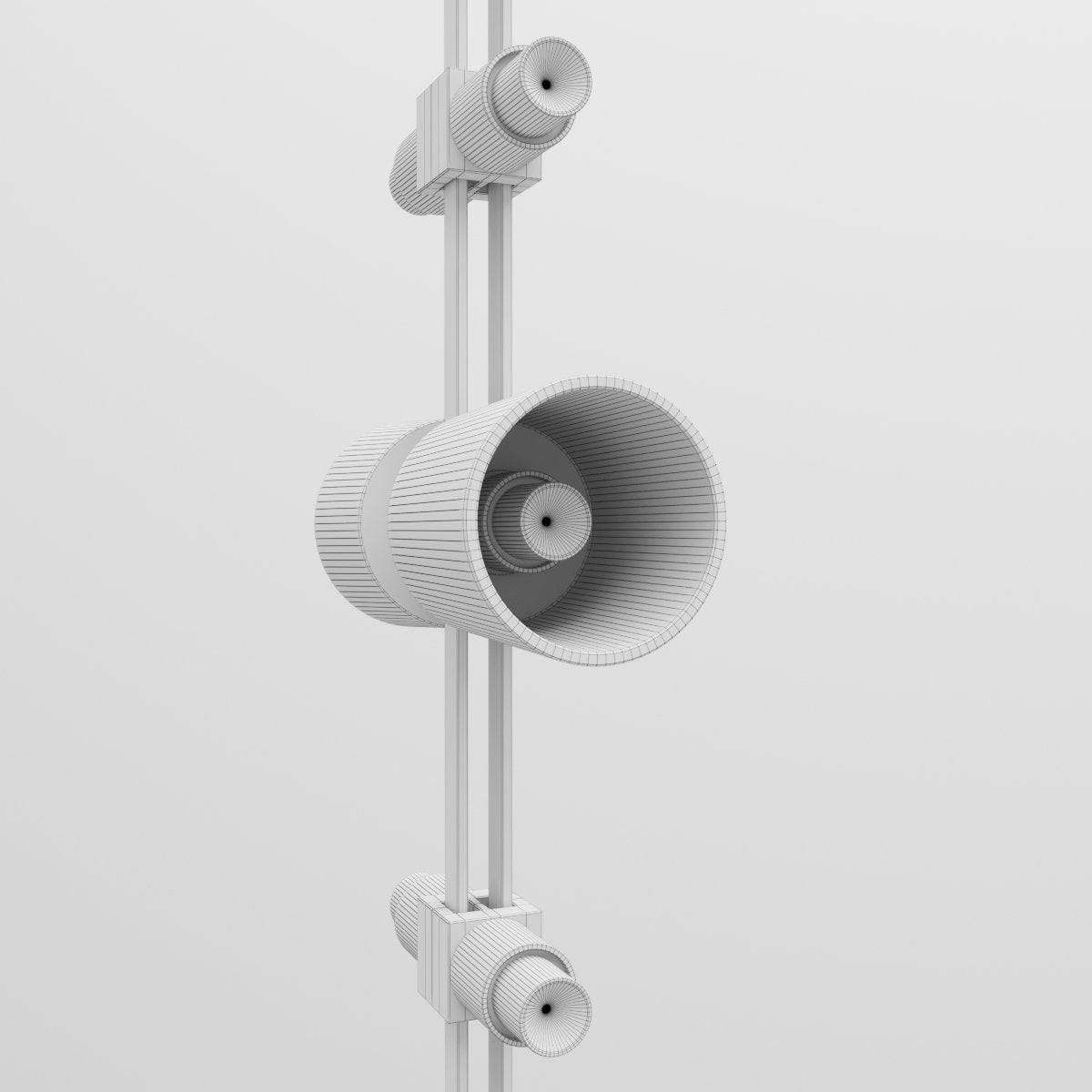 Semper Mia Pendant Lamp - Linear Stainless Steel LED Hanging Light