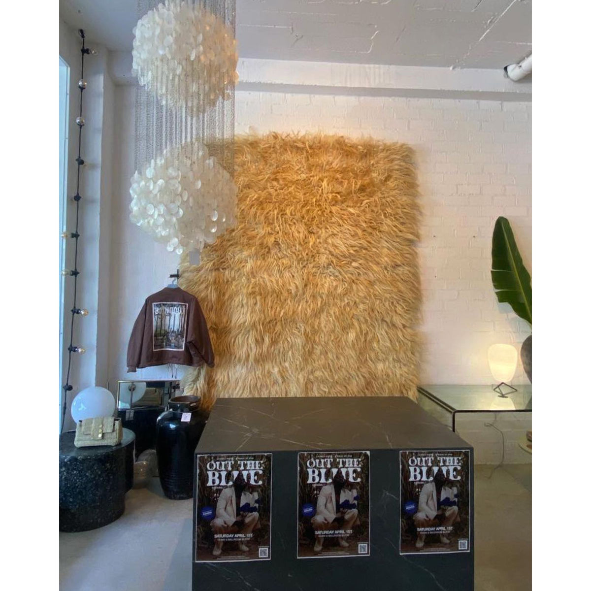 Shell Waterfall Chandelier - Mother-of-Pearl Cascading Pendant Light | Coastal Modern Hanging Chandelier