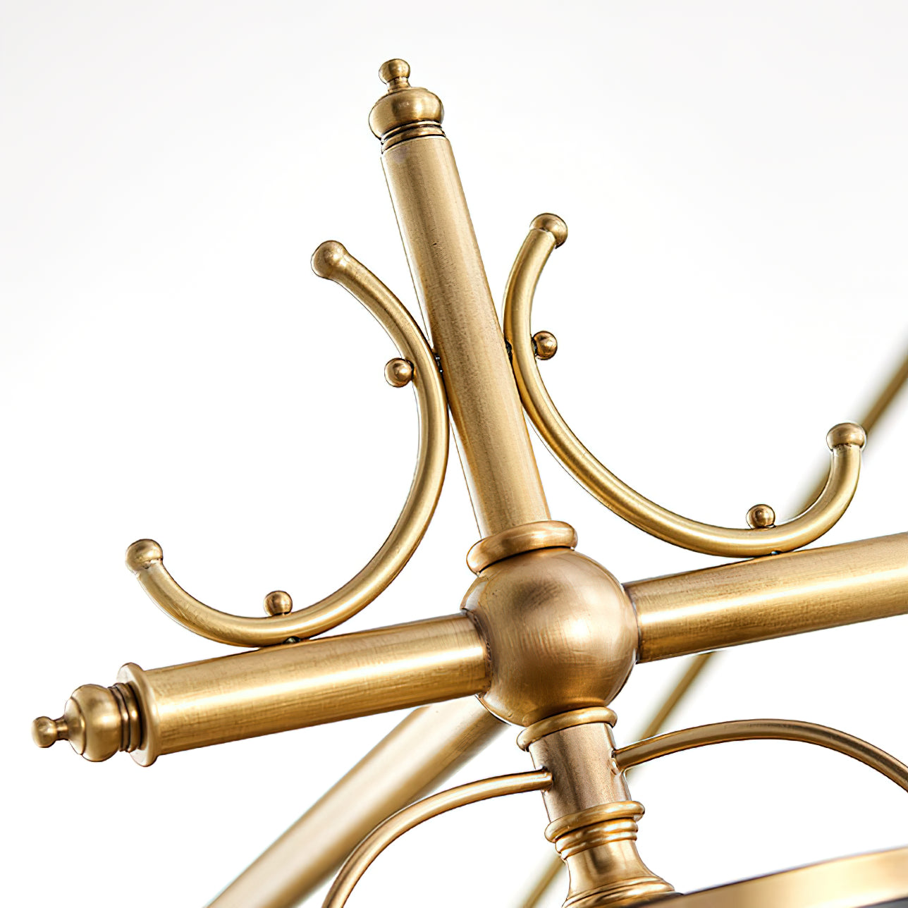 Sloane Chandelier - Exquisite Brass Multi-Arm Overhead Light | Modern Dining & Game Room Chandelier