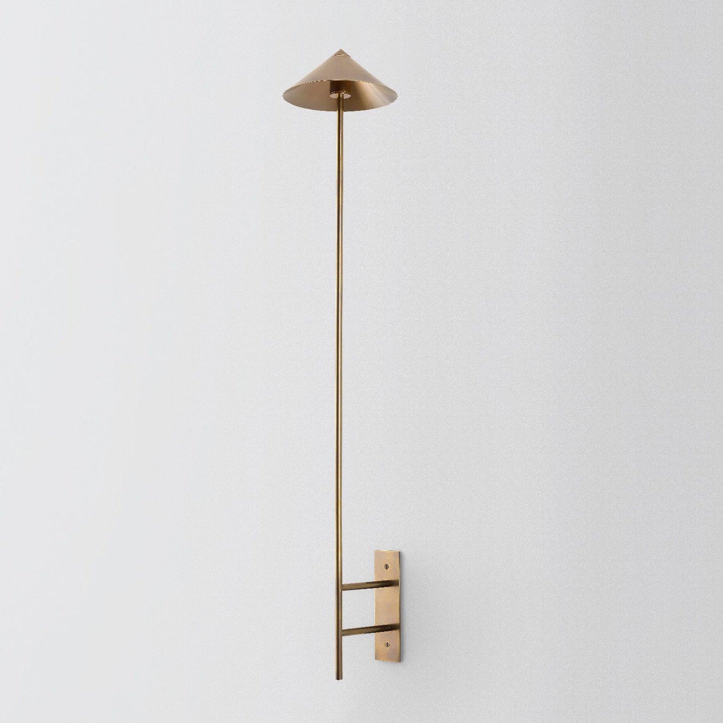 Stack Up LED Sconce - Tiered Polished Brass Wall Light | Modern Linear Architectural Sconce