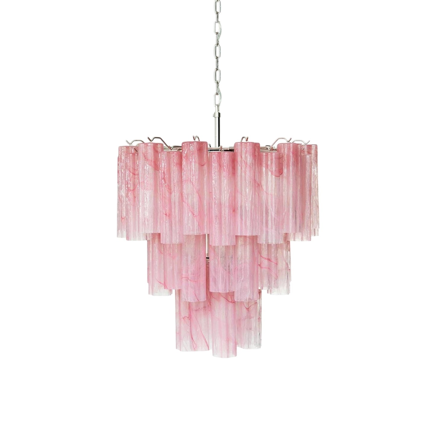 Starlight Murano Chandelier - Multi-Tiered Frosted Glass Cloud Chandelier | Modern Art Glass Overhead Light