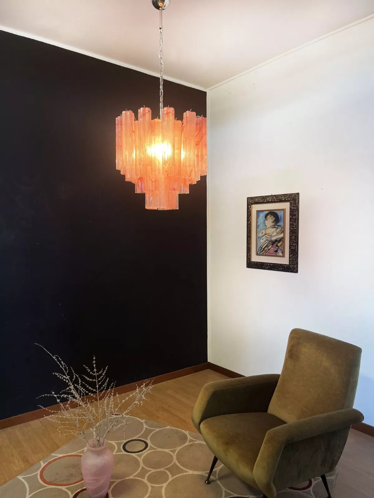 Starlight Murano Chandelier - Multi-Tiered Frosted Glass Cloud Chandelier | Modern Art Glass Overhead Light