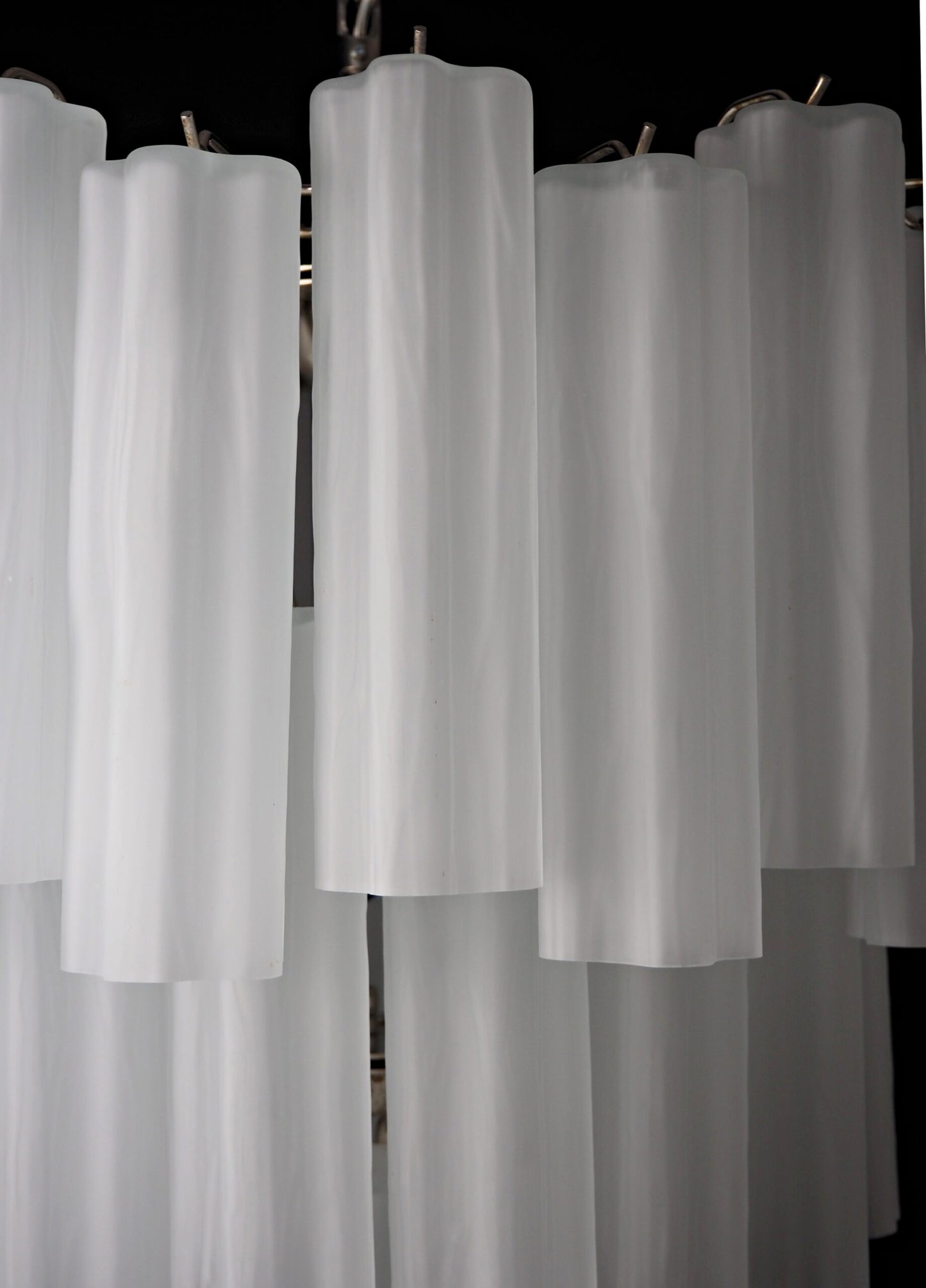 Starlight Murano Chandelier - Multi-Tiered Frosted Glass Cloud Chandelier | Modern Art Glass Overhead Light