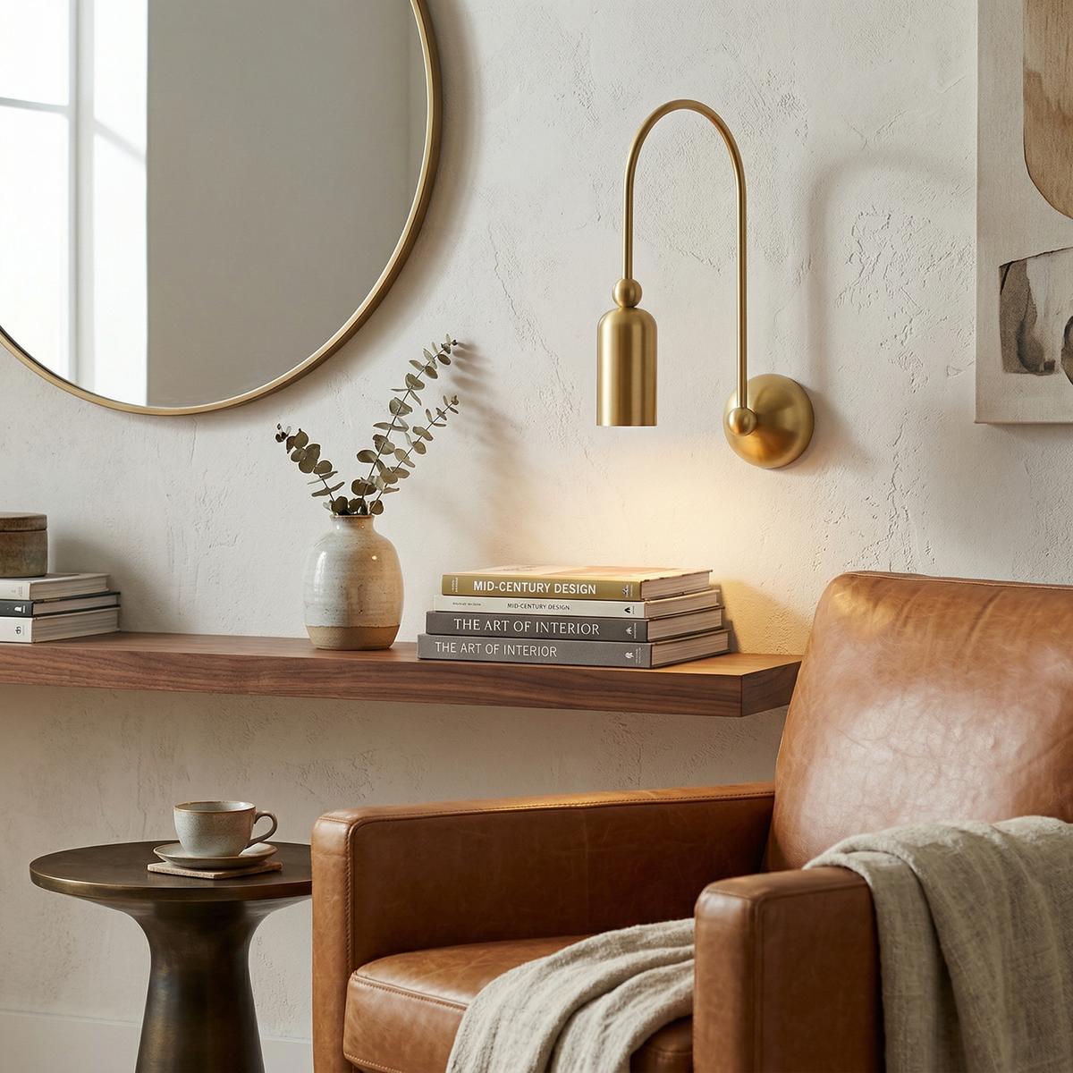 Madame Wall Lamp - Sculptural Metal Figuration Sconce
