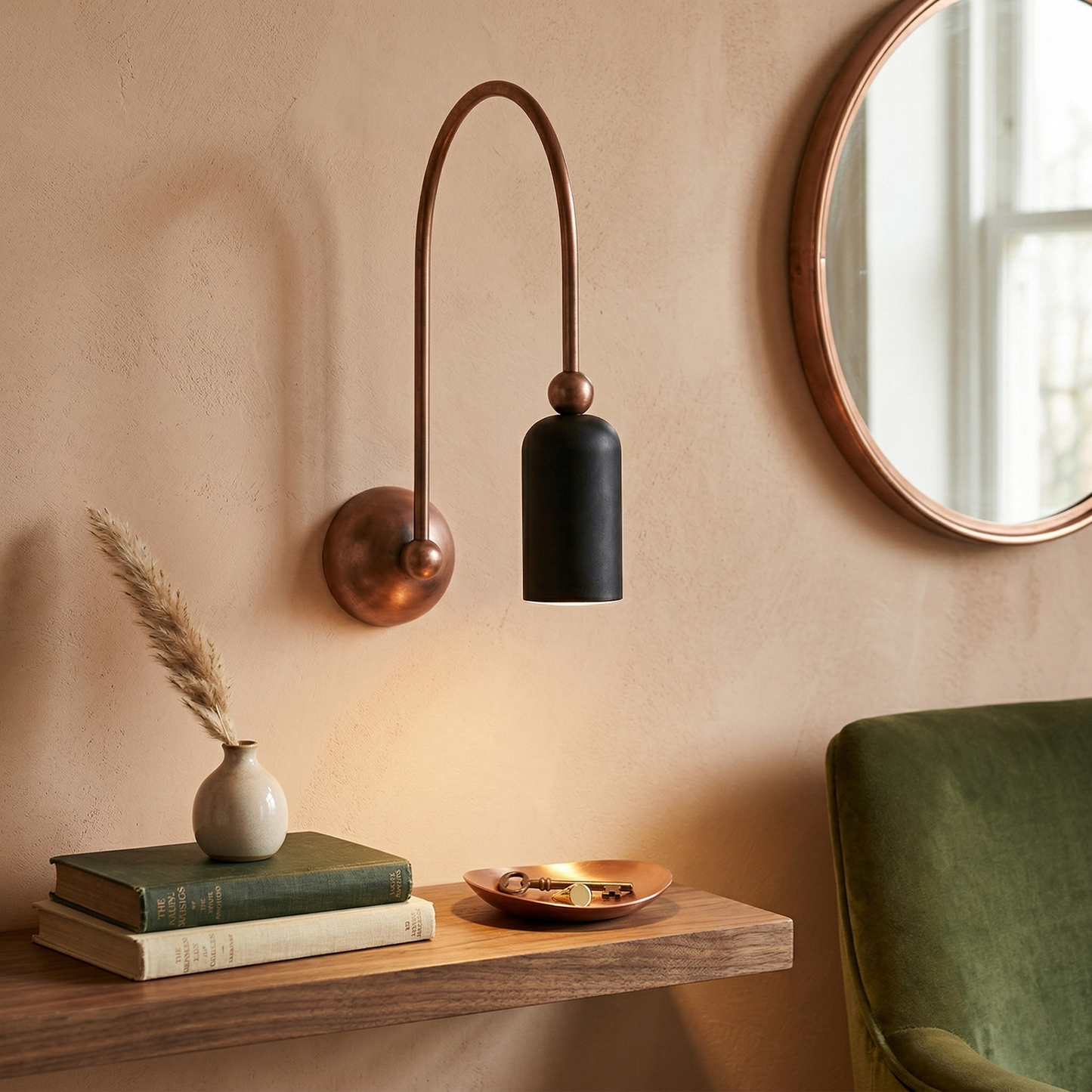 Madame Wall Lamp - Sculptural Metal Figuration Sconce