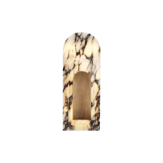 Staten Island Wall Lamp - Architectural Marble Archway LED Sconce | Luxury Natural Stone Wall Light