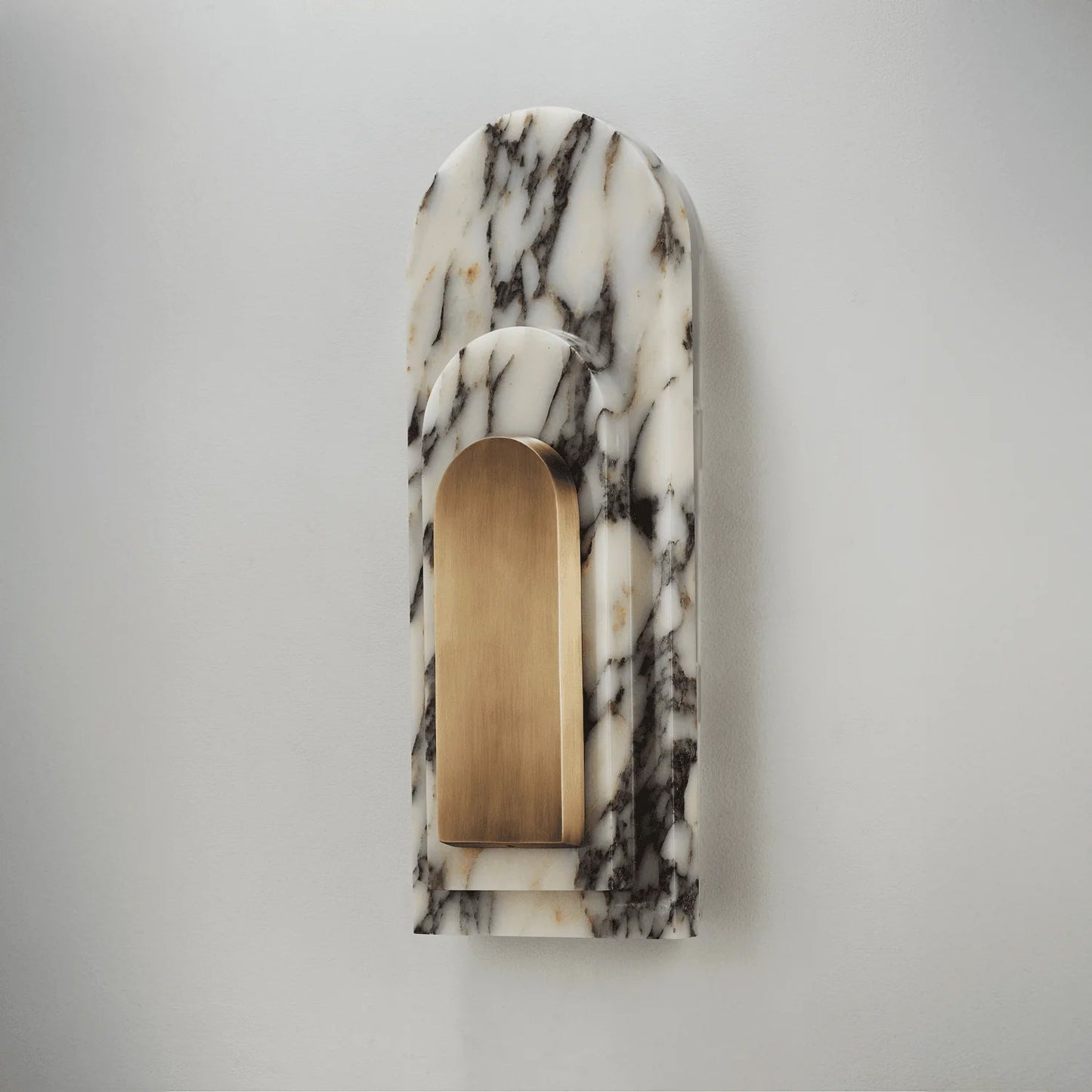 Staten Island Wall Lamp - Architectural Marble Archway LED Sconce | Luxury Natural Stone Wall Light