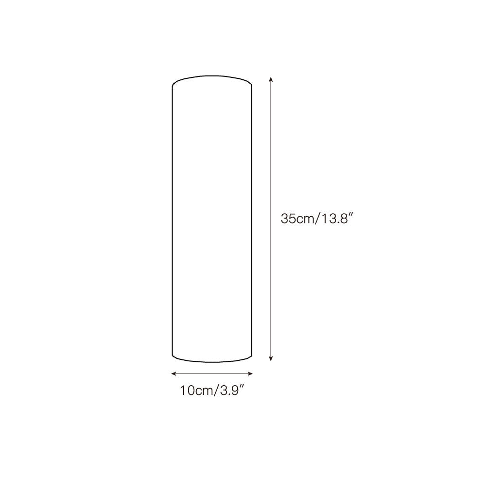 Stein Lange Wall Sconce - Natural Travertine Vertical LED Sconce | Modern Organic Stone Wall Light