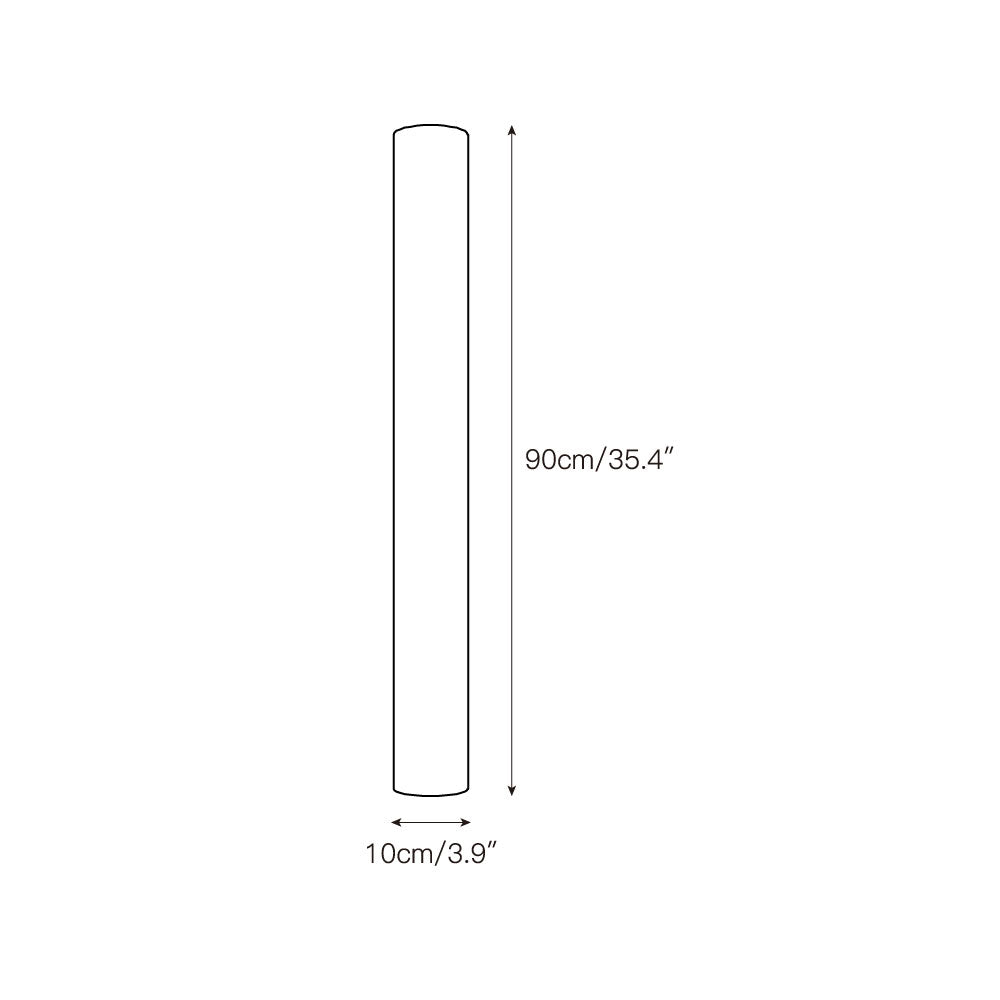 Stein Lange Wall Sconce - Natural Travertine Vertical LED Sconce | Modern Organic Stone Wall Light