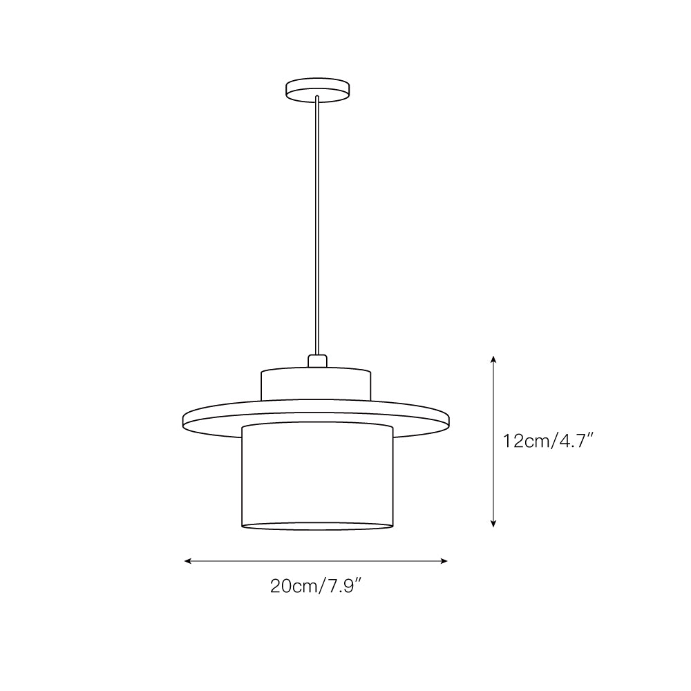 Stonova Duo Pendant Lamp - Natural Travertine Stone & Warm Wood Pendant Light | Modern Organic Hanging Accent Light