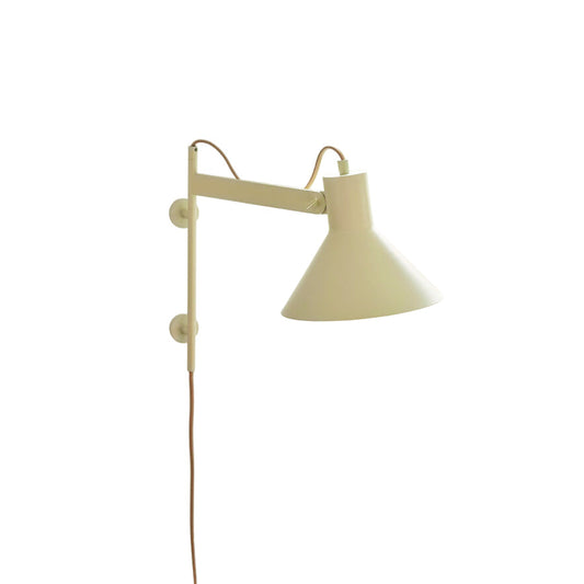 Studio Plug-In Wall Lamp - Aluminium Modern Wall Light | Plug-In Reading & Task Sconce