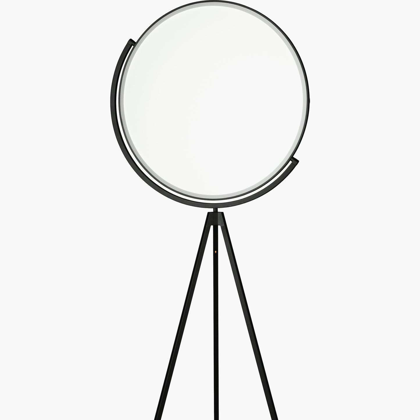 Superloon Floor Lamp - Modern Gyroscopic Disc LED Standing Lamp | Minimalist Tripod Floor Light