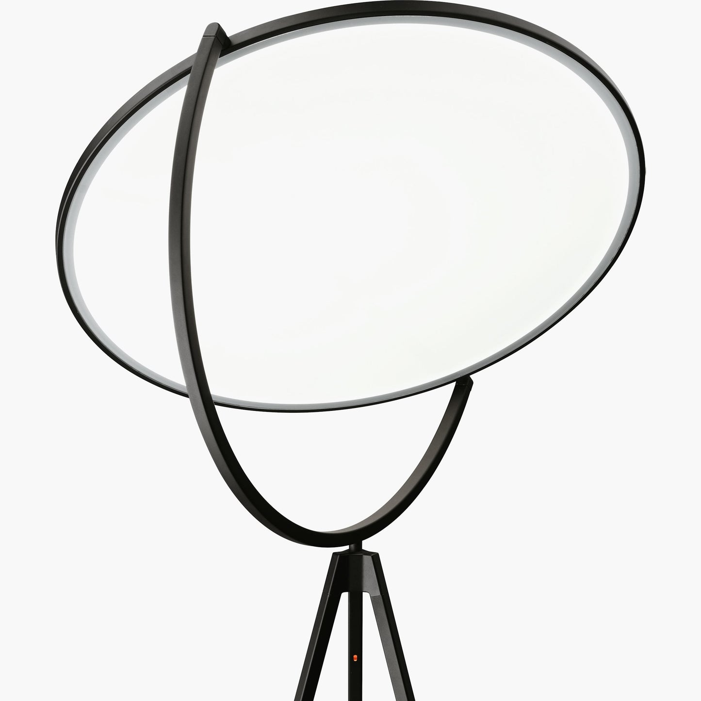 Superloon Floor Lamp - Modern Gyroscopic Disc LED Standing Lamp | Minimalist Tripod Floor Light