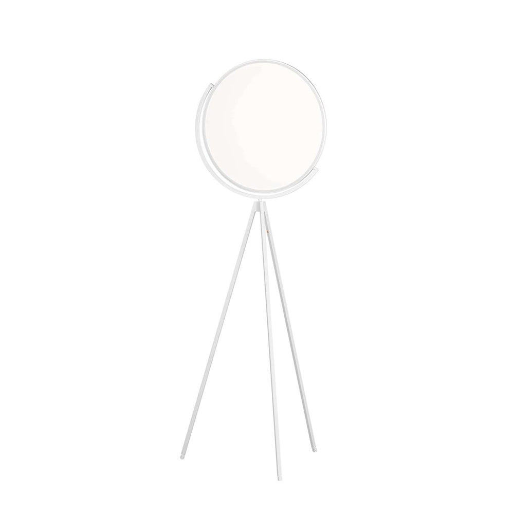 Superloon Floor Lamp - Modern Gyroscopic Disc LED Standing Lamp | Minimalist Tripod Floor Light