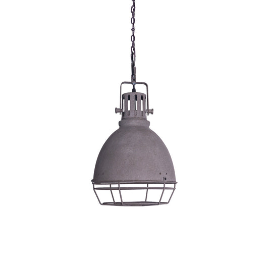 Tagabo Pendant Light - Rustic Antiqued Metal Hanging Pendant | Industrial Kitchen Island Light