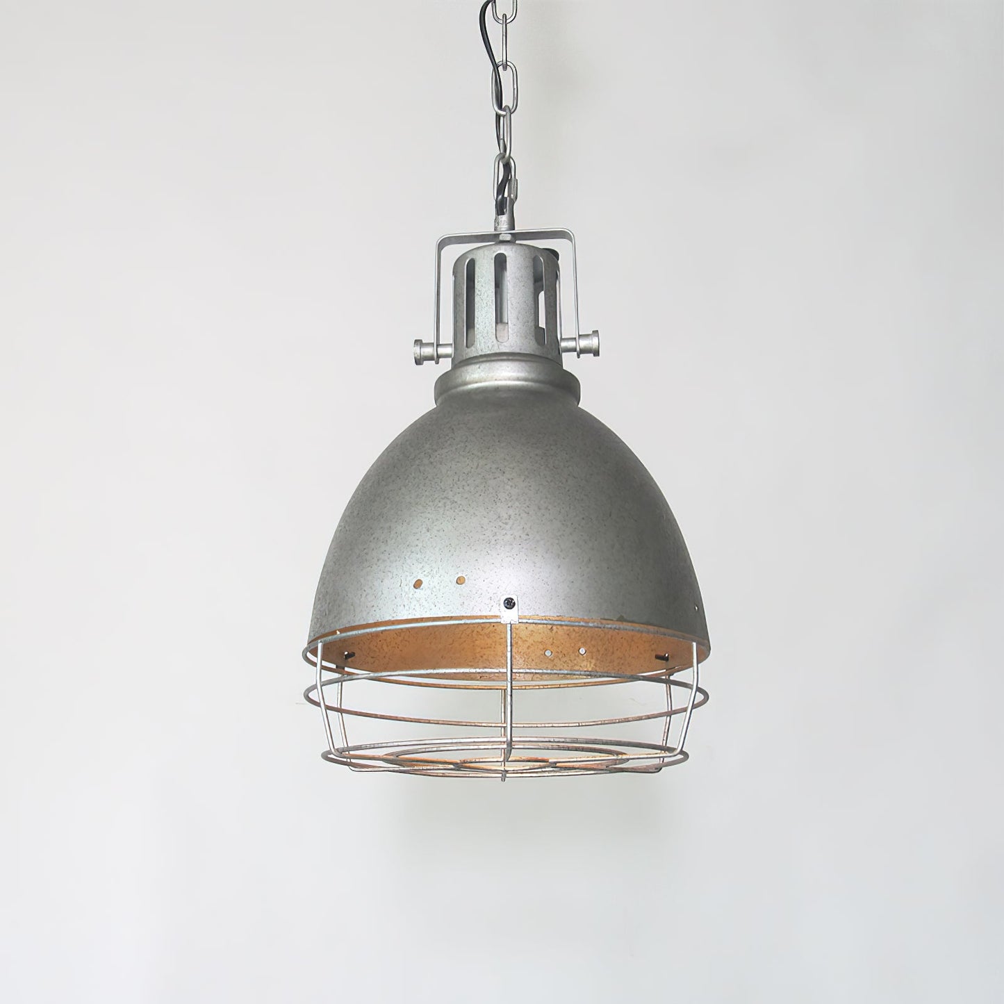Tagabo Pendant Light - Rustic Antiqued Metal Hanging Pendant | Industrial Kitchen Island Light