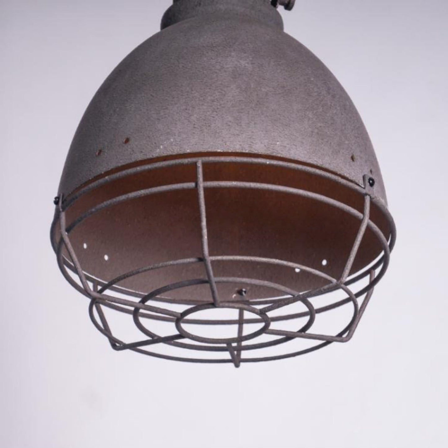 Tagabo Pendant Light - Rustic Antiqued Metal Hanging Pendant | Industrial Kitchen Island Light