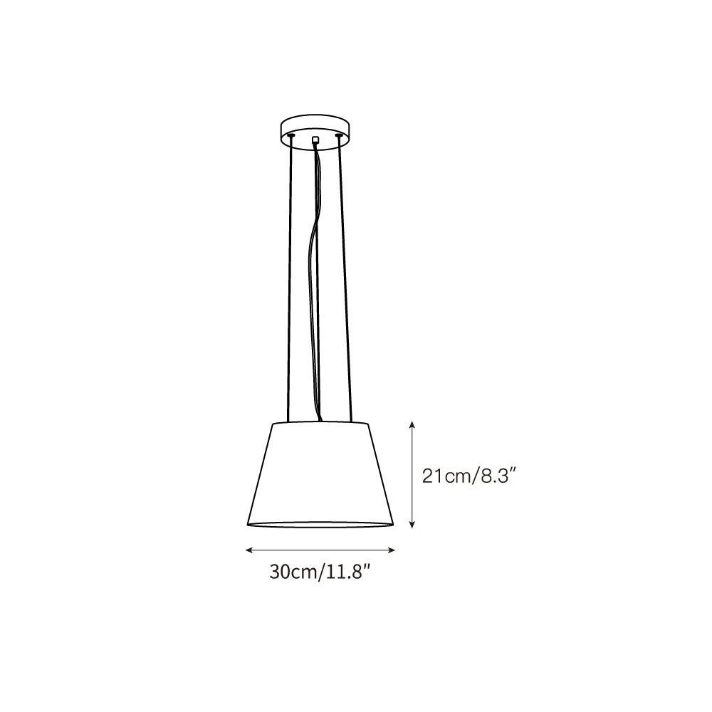 Talma Pendant Lamp - Natural Travertine Stone Hanging Light | Modern Minimalist Dome Pendant