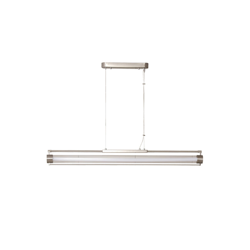 Tamar Wand Pendant Lamp - Linear Drizzled Glass & Metal LED Pendant | Modern Kitchen Island & Dining Light