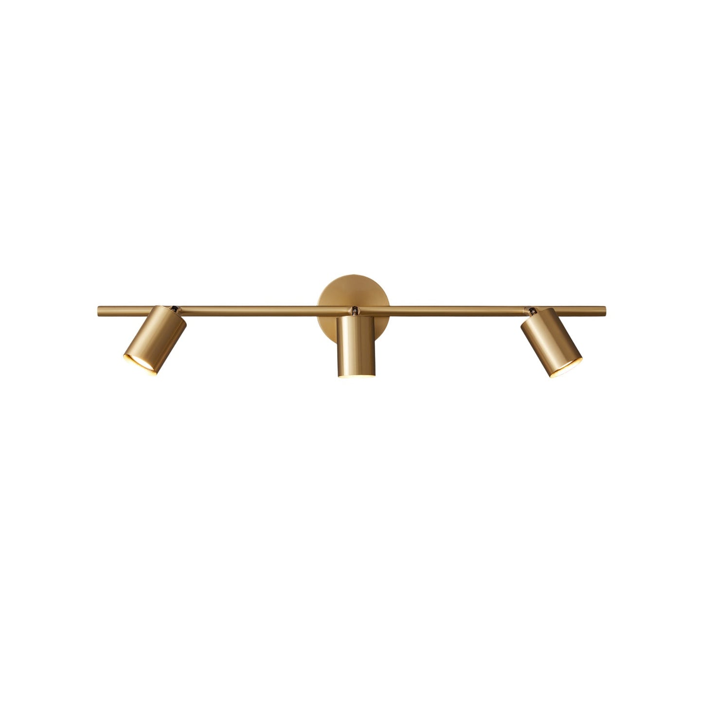 Taylor Adjustable Head Wall Lamp - Rotating Brass Spotlight Sconce | Multi-Head Ceiling & Wall Light