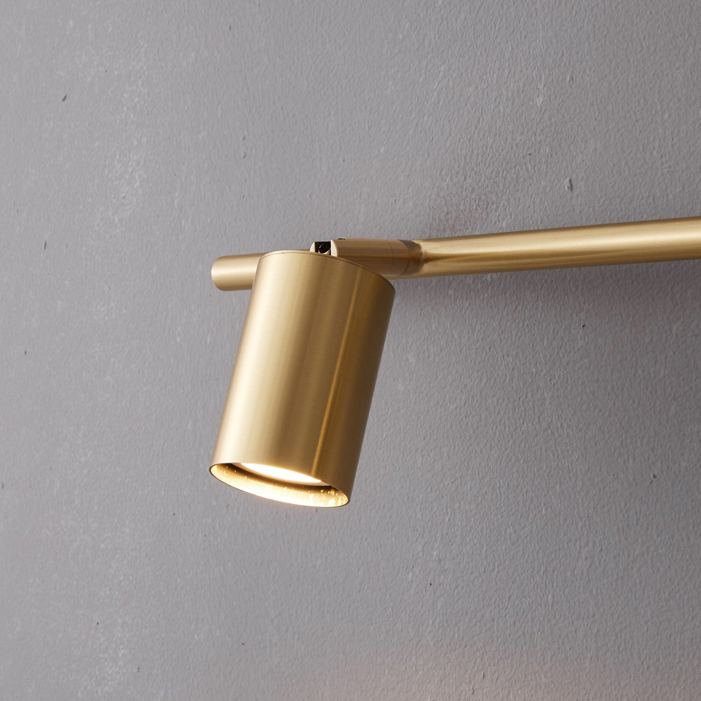 Taylor Adjustable Head Wall Lamp - Rotating Brass Spotlight Sconce | Multi-Head Ceiling & Wall Light