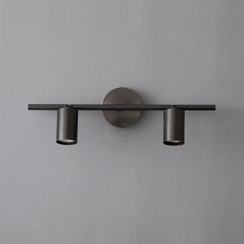 Taylor Adjustable Head Wall Lamp - Rotating Brass Spotlight Sconce | Multi-Head Ceiling & Wall Light