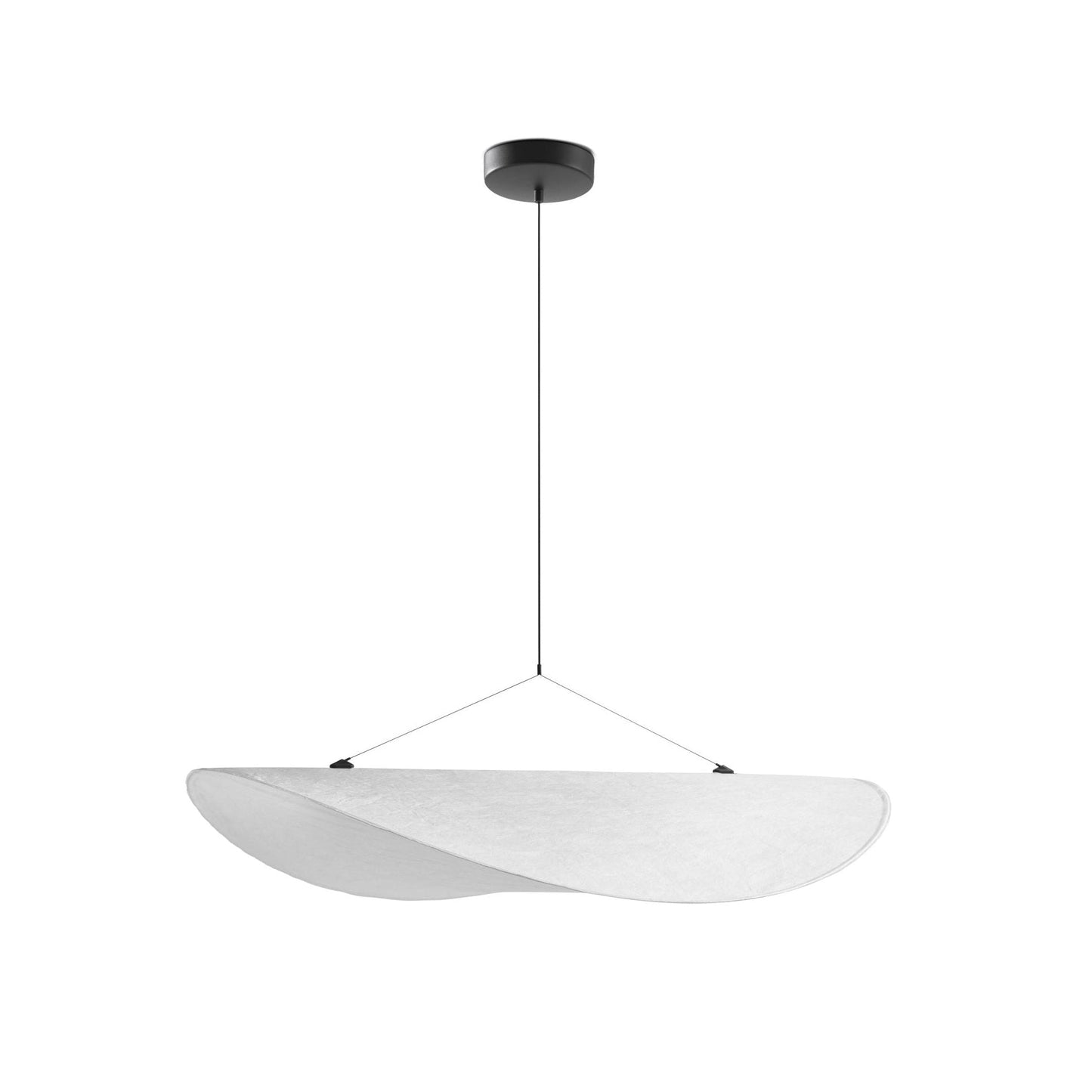 Tense Dupont Paper Pendant Lamp - Cloud LED Hanging Light | Eco-Friendly Modern Paper Pendant
