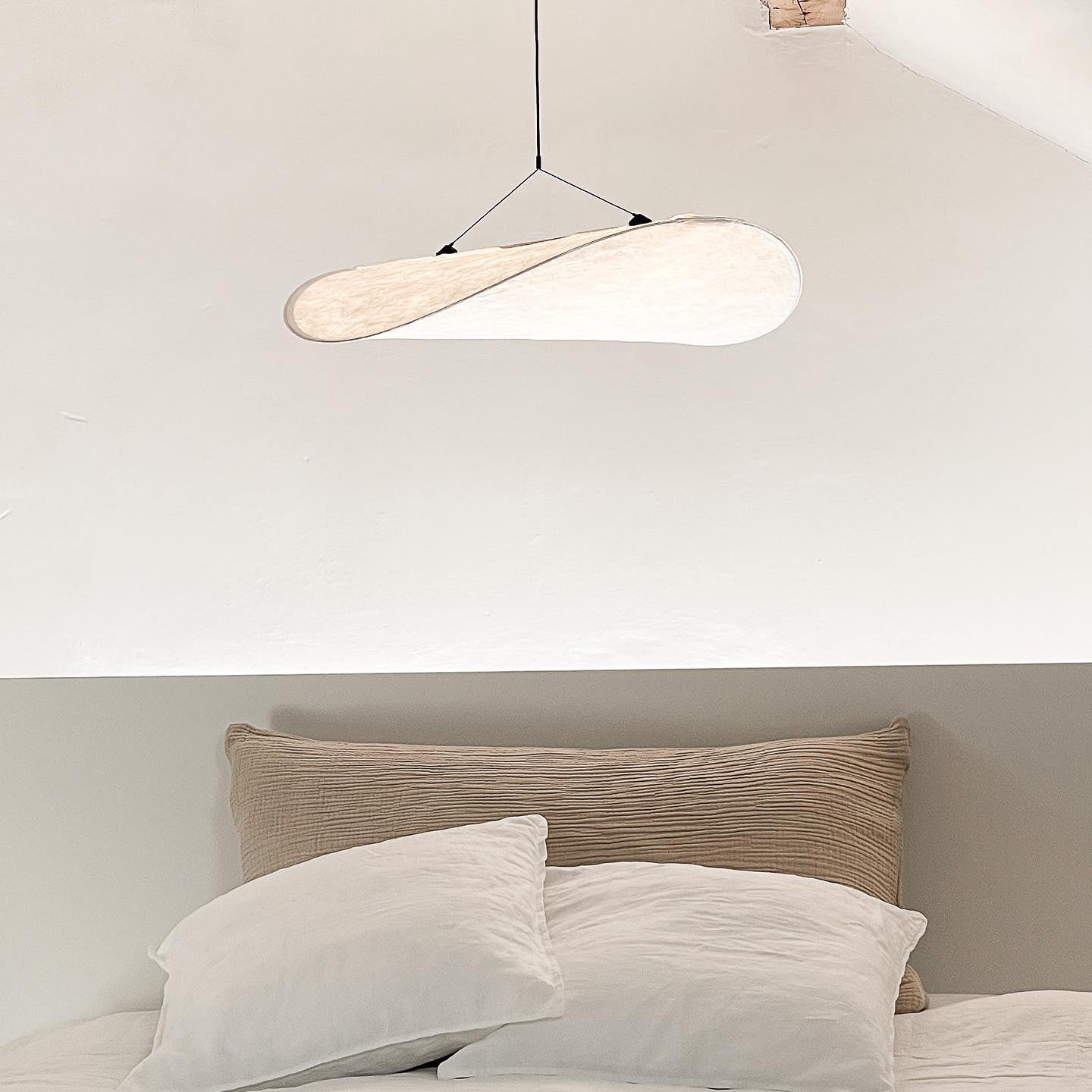 Tense Dupont Paper Pendant Lamp - Cloud LED Hanging Light | Eco-Friendly Modern Paper Pendant