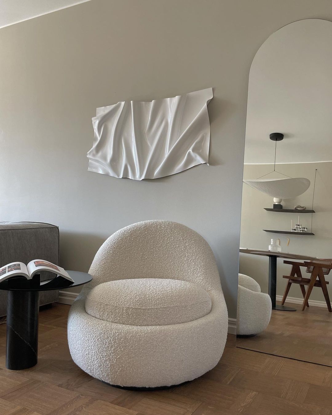 Tense Dupont Paper Pendant Lamp - Cloud LED Hanging Light | Eco-Friendly Modern Paper Pendant