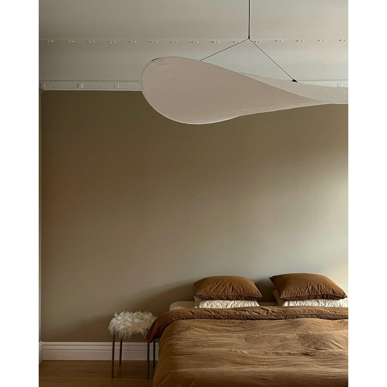 Tense Dupont Paper Pendant Lamp - Cloud LED Hanging Light | Eco-Friendly Modern Paper Pendant