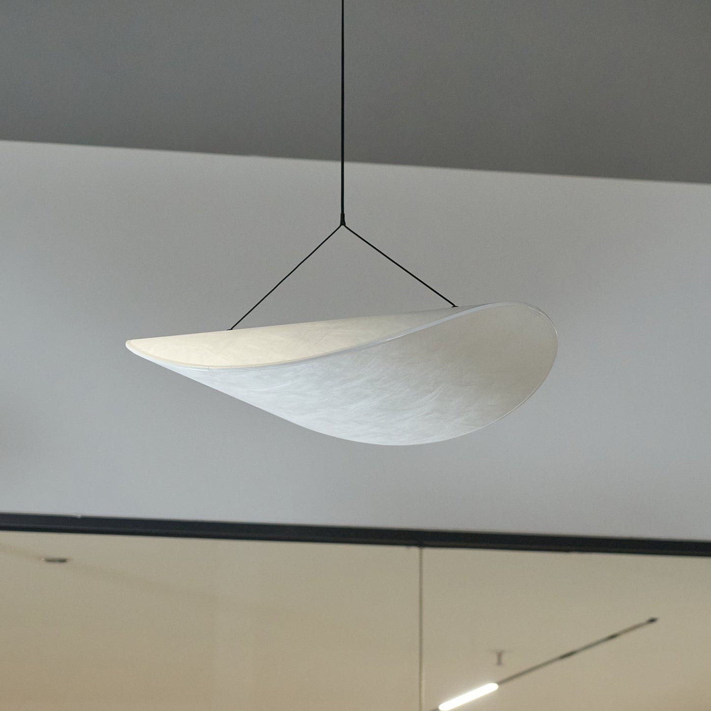 Tense Dupont Paper Pendant Lamp - Cloud LED Hanging Light | Eco-Friendly Modern Paper Pendant