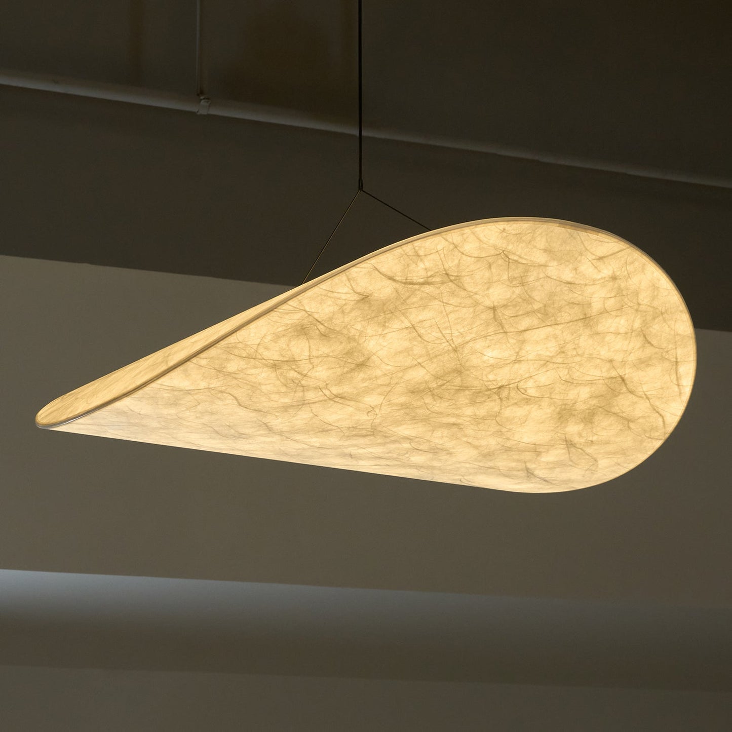 Tense Dupont Paper Pendant Lamp - Cloud LED Hanging Light | Eco-Friendly Modern Paper Pendant