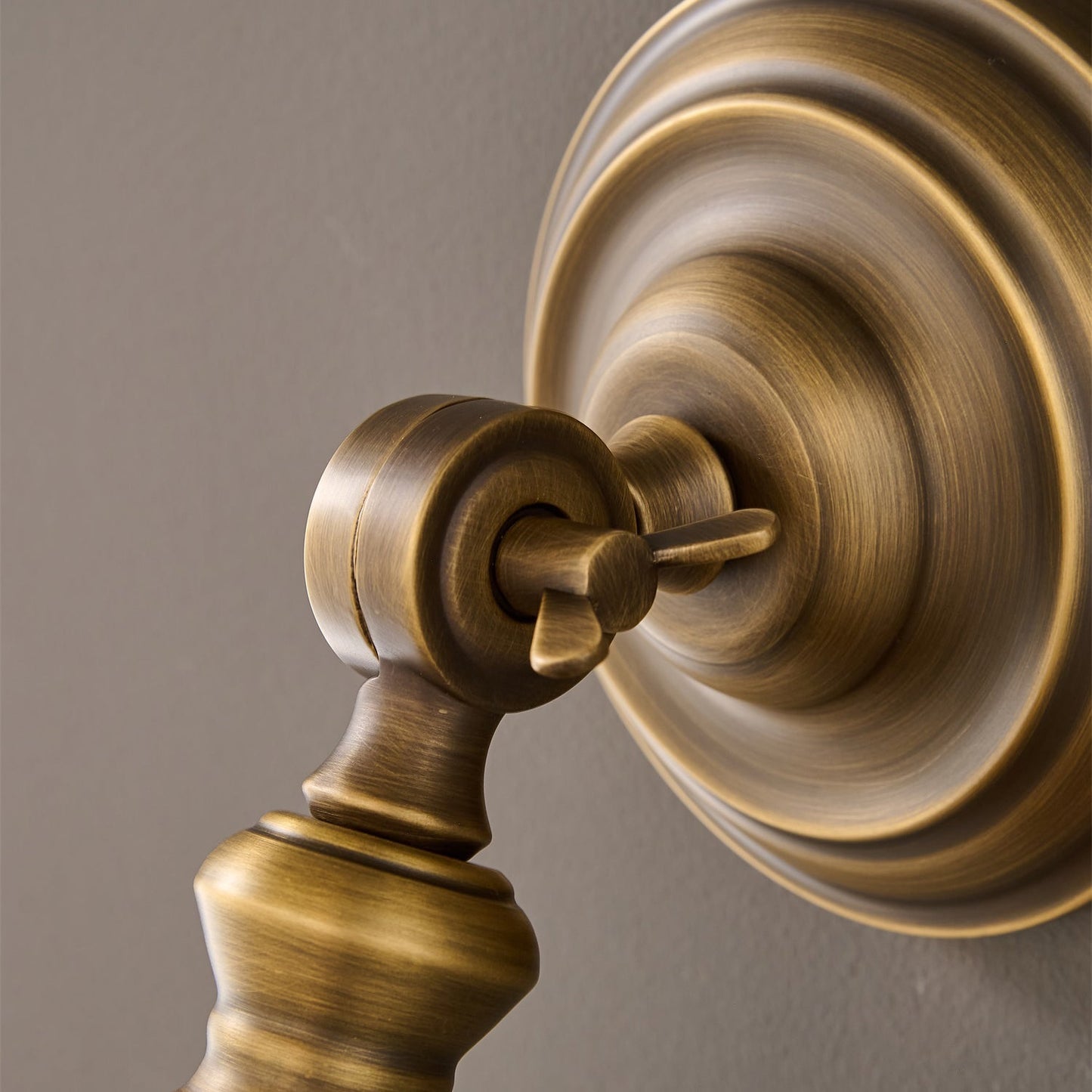 Timarron Wall Lamp - Antique Brass Vintage Industrial Sconce | Modern Task & Accent Light