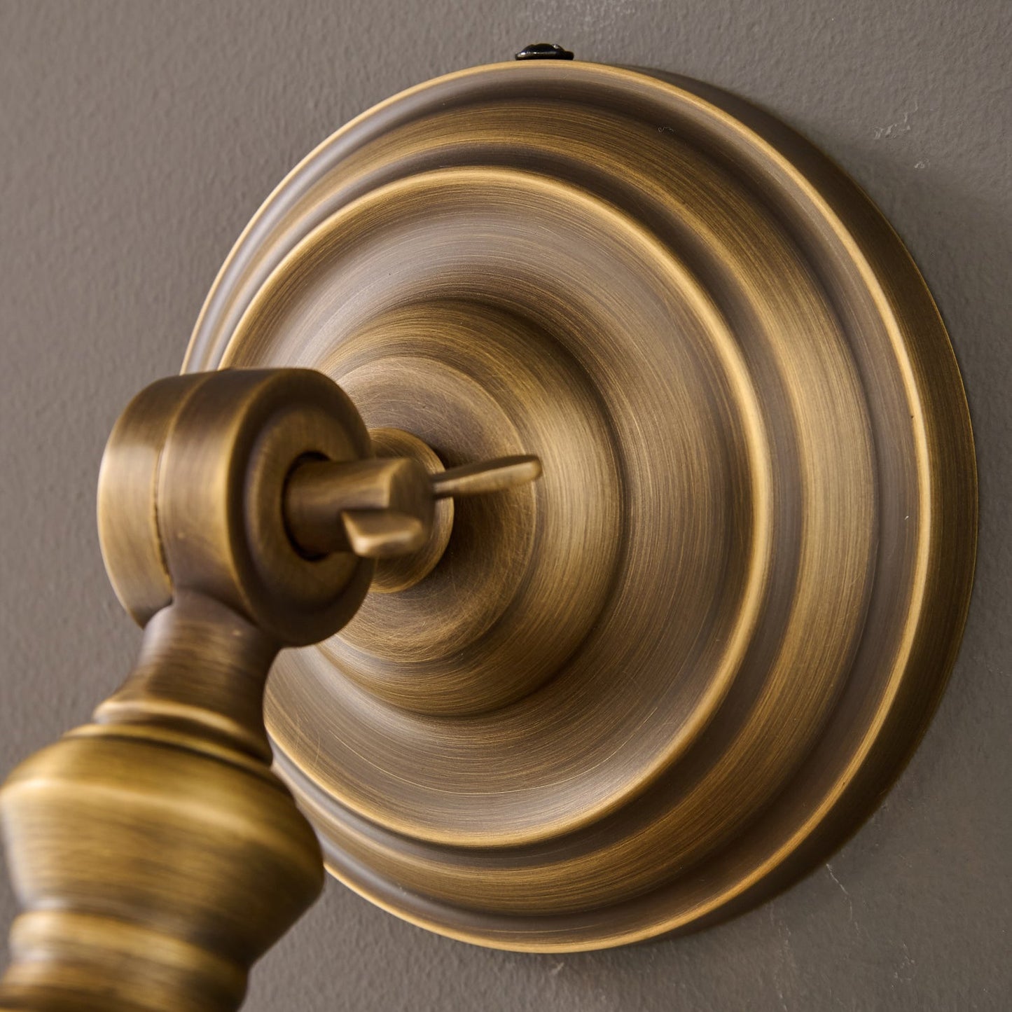 Timarron Wall Lamp - Antique Brass Vintage Industrial Sconce | Modern Task & Accent Light