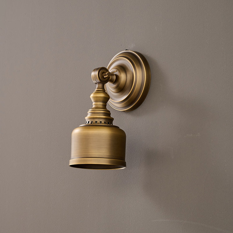 Timarron Wall Lamp - Antique Brass Vintage Industrial Sconce | Modern Task & Accent Light