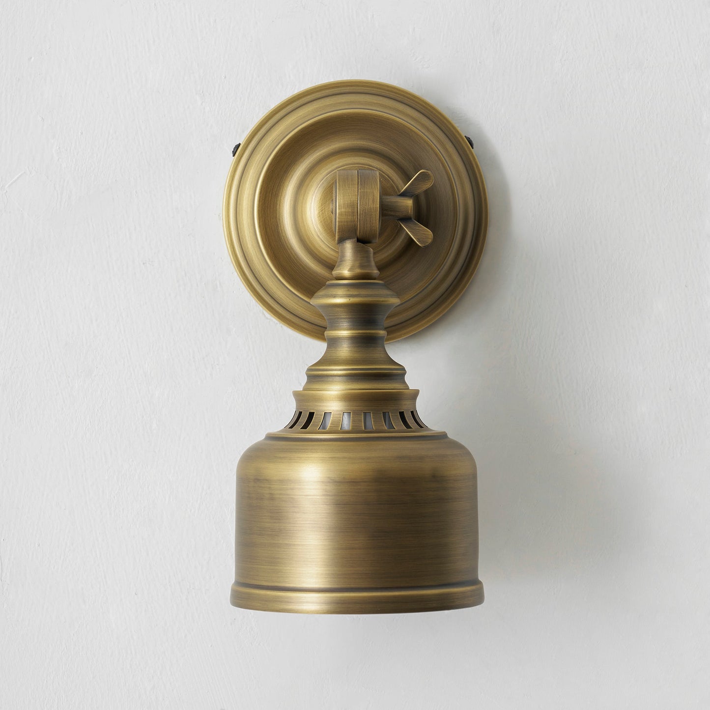 Timarron Wall Lamp - Antique Brass Vintage Industrial Sconce | Modern Task & Accent Light