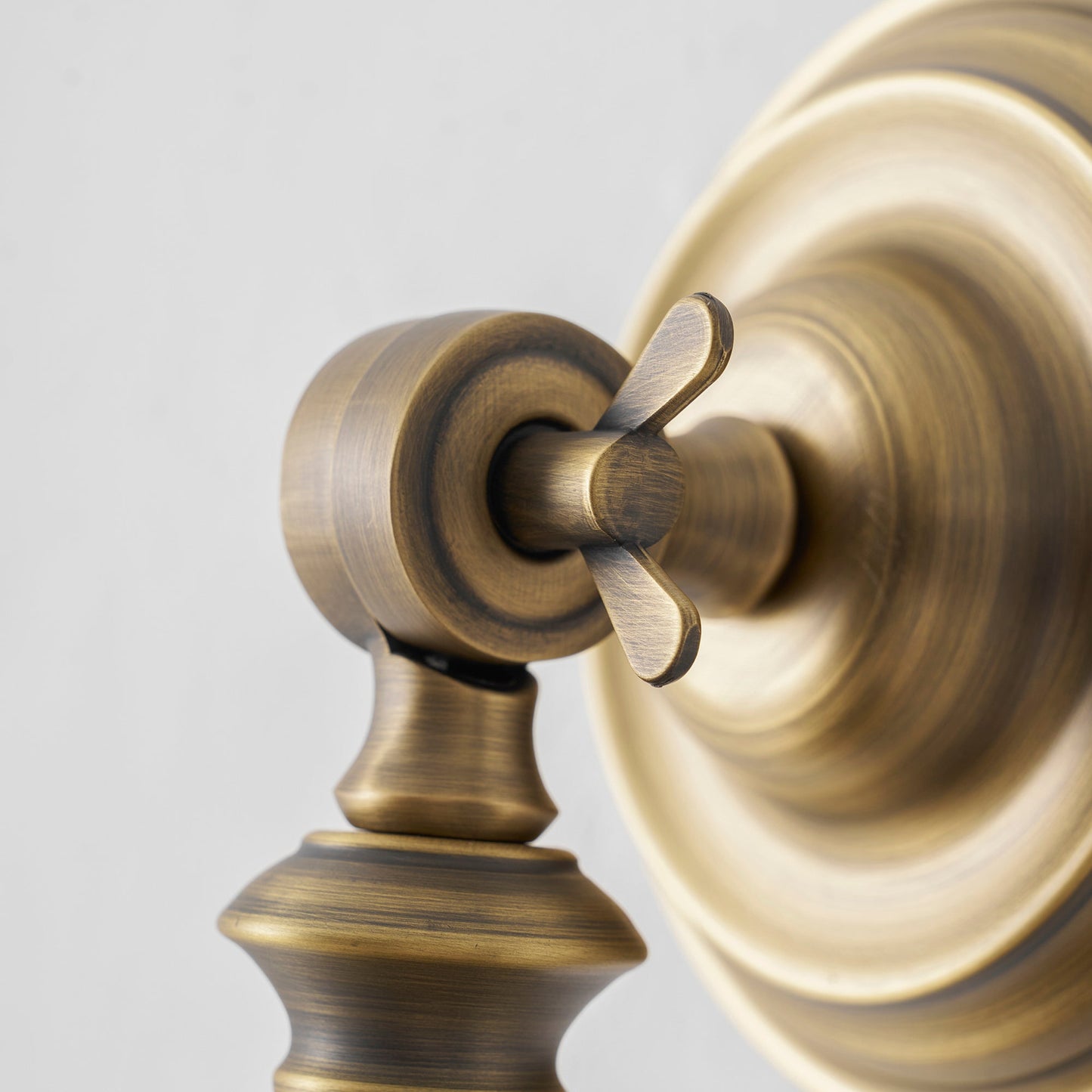 Timarron Wall Lamp - Antique Brass Vintage Industrial Sconce | Modern Task & Accent Light