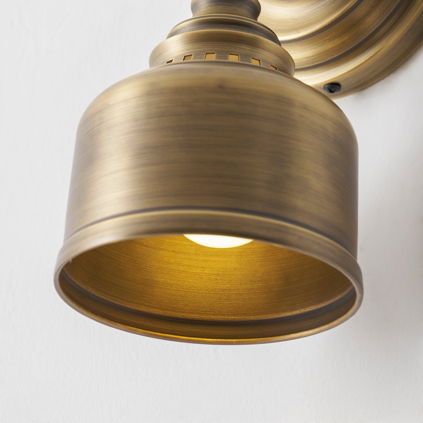 Timarron Wall Lamp - Antique Brass Vintage Industrial Sconce | Modern Task & Accent Light