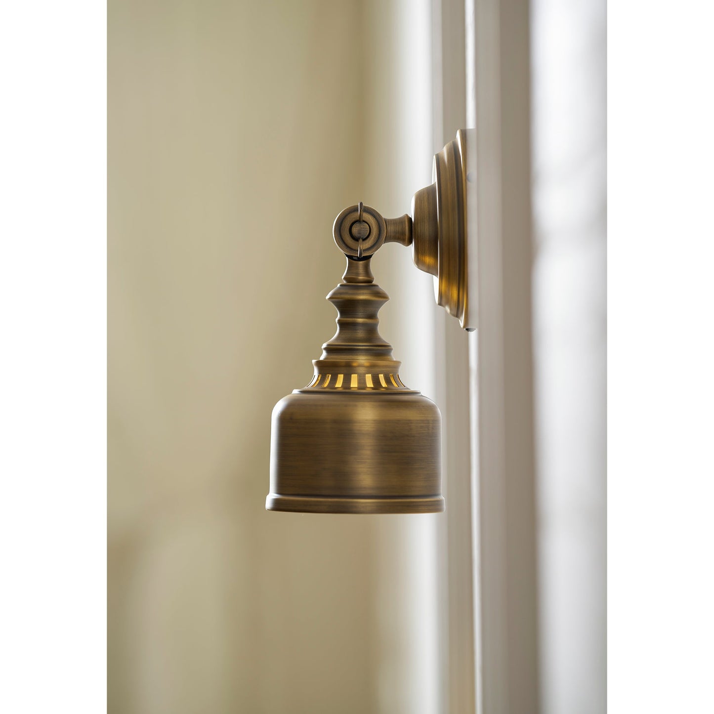 Timarron Wall Lamp - Antique Brass Vintage Industrial Sconce | Modern Task & Accent Light