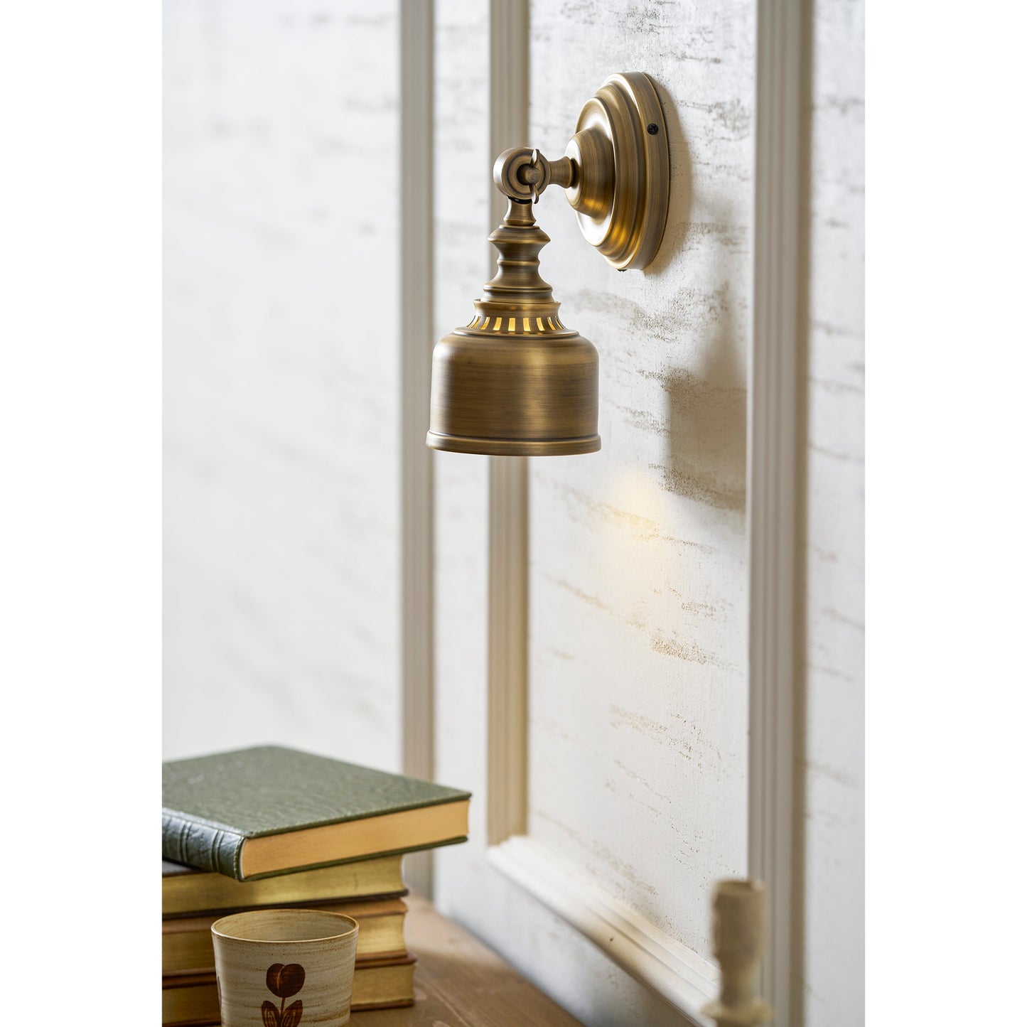 Timarron Wall Lamp - Antique Brass Vintage Industrial Sconce | Modern Task & Accent Light