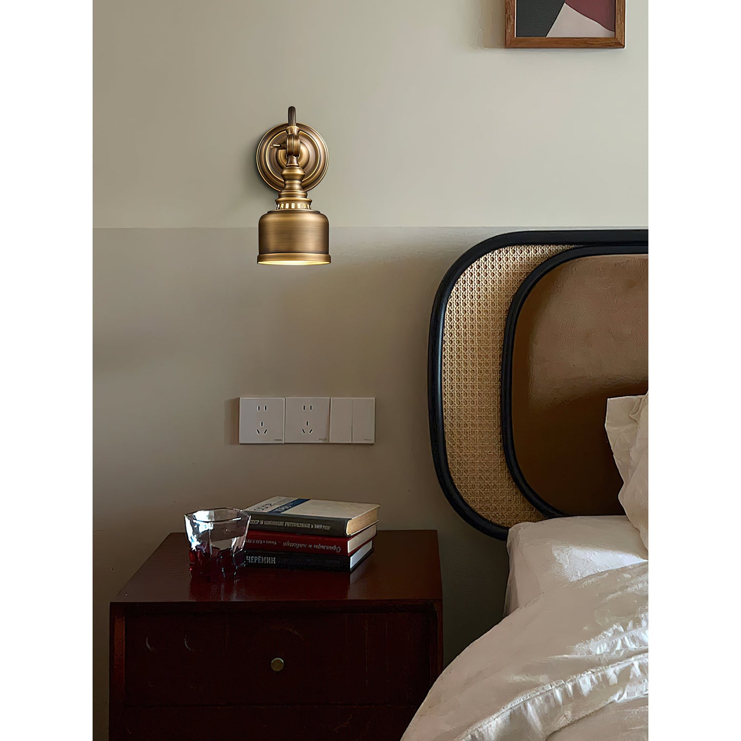 Timarron Wall Lamp - Antique Brass Vintage Industrial Sconce | Modern Task & Accent Light