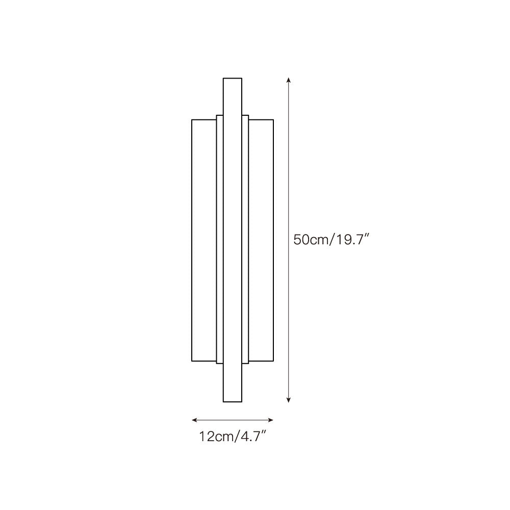 Timide Alabaster Wall Lamp - Integrated LED Brass & Natural Stone Sconce | Modern Minimalist Wall Light
