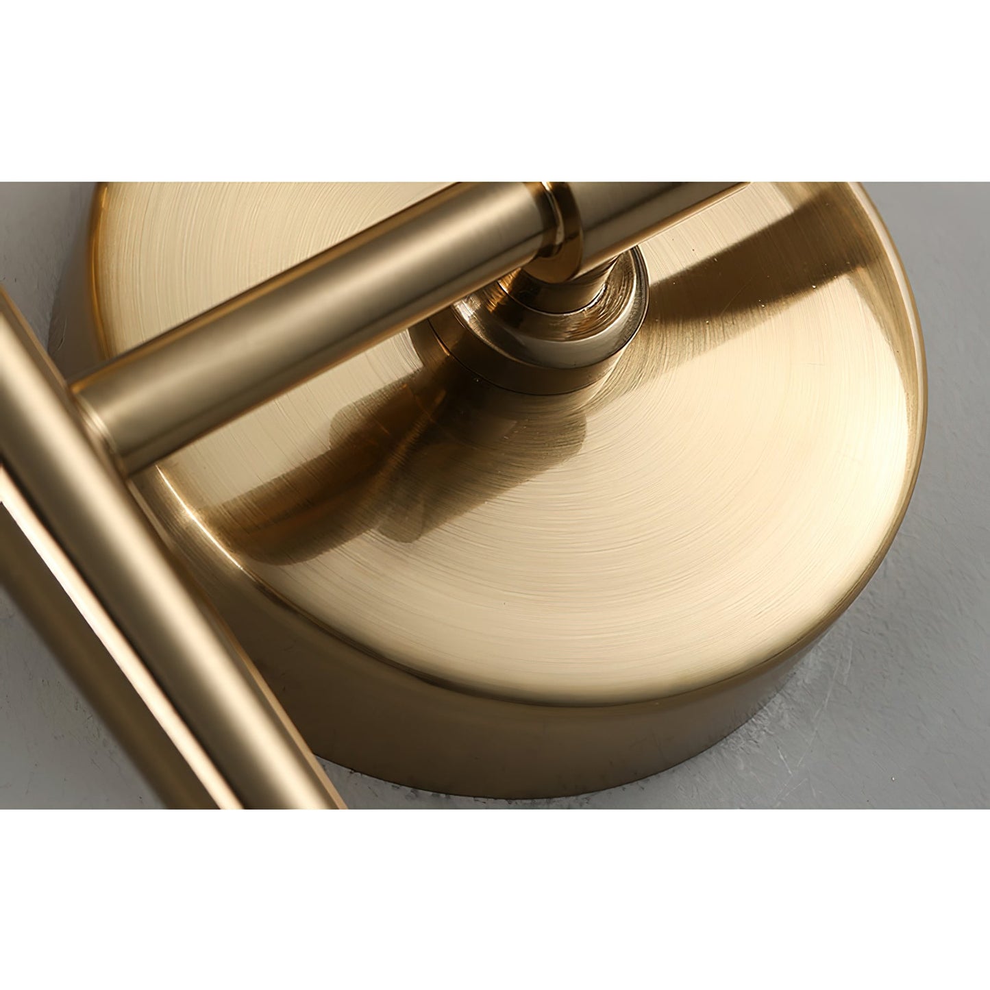 Tioga Wall Lamp - Mid-Century Modern Brass Wall Sconce | Vintage Vanity & Bedside Light