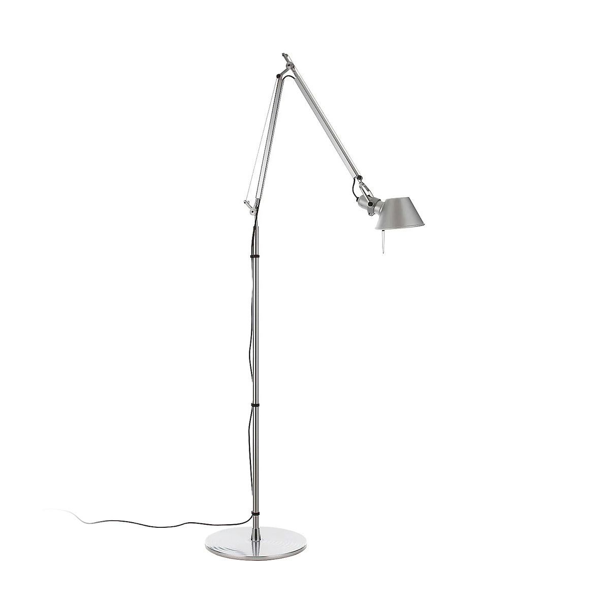 Brady Rocker Arm Floor Lamp – Adjustable Aluminum Articulating Reading Floor Light
