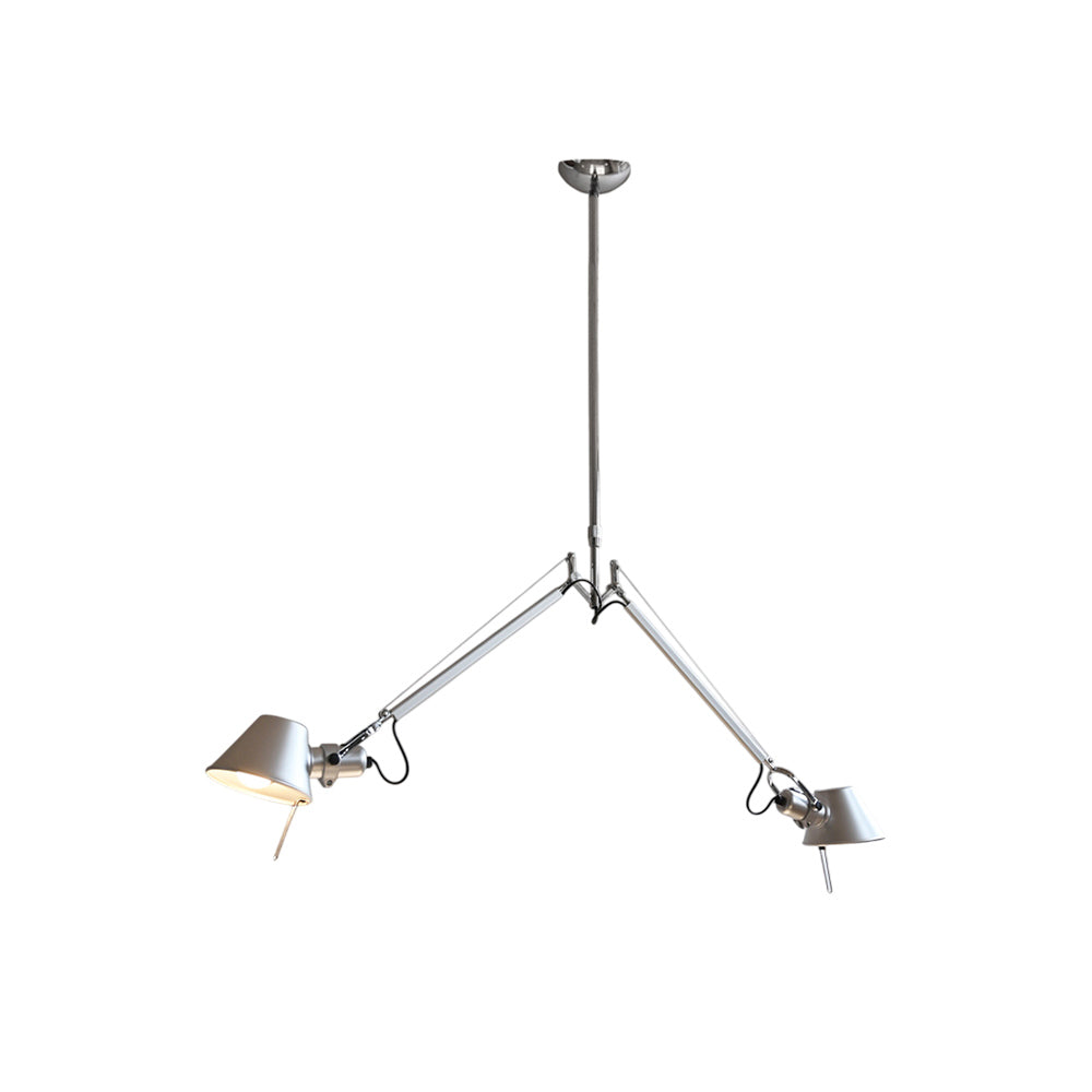 Brady Rocker Arm Pendant Lamp – Adjustable Aluminum Swing-Arm Suspension Light