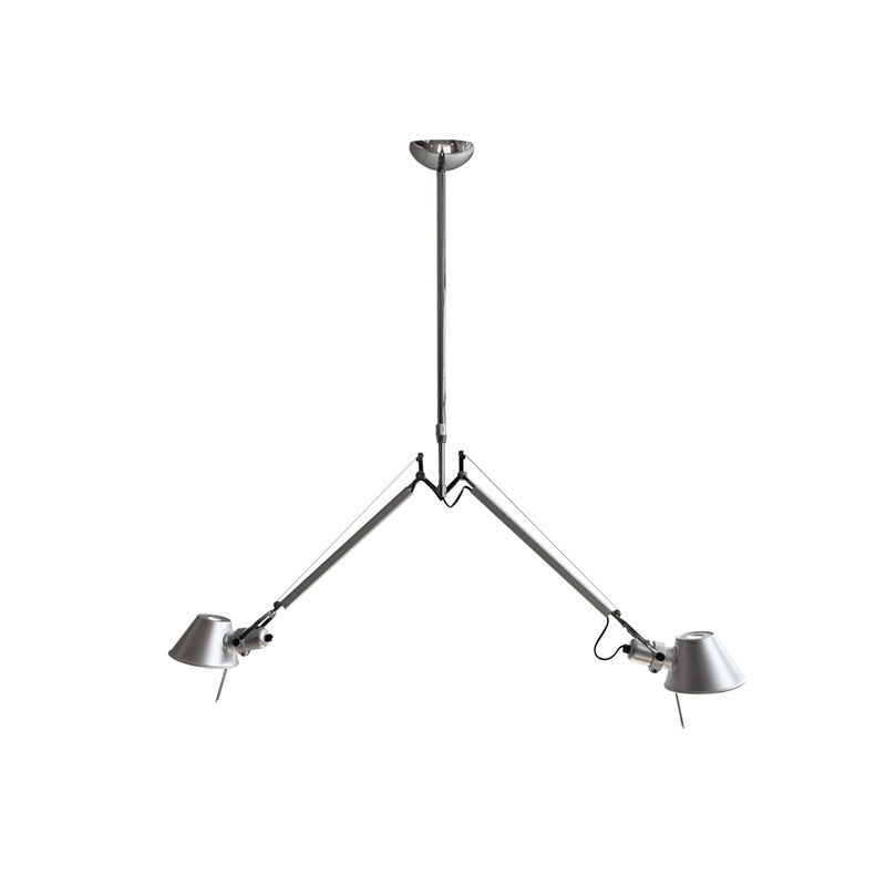 Brady Rocker Arm Pendant Lamp – Adjustable Aluminum Swing-Arm Suspension Light