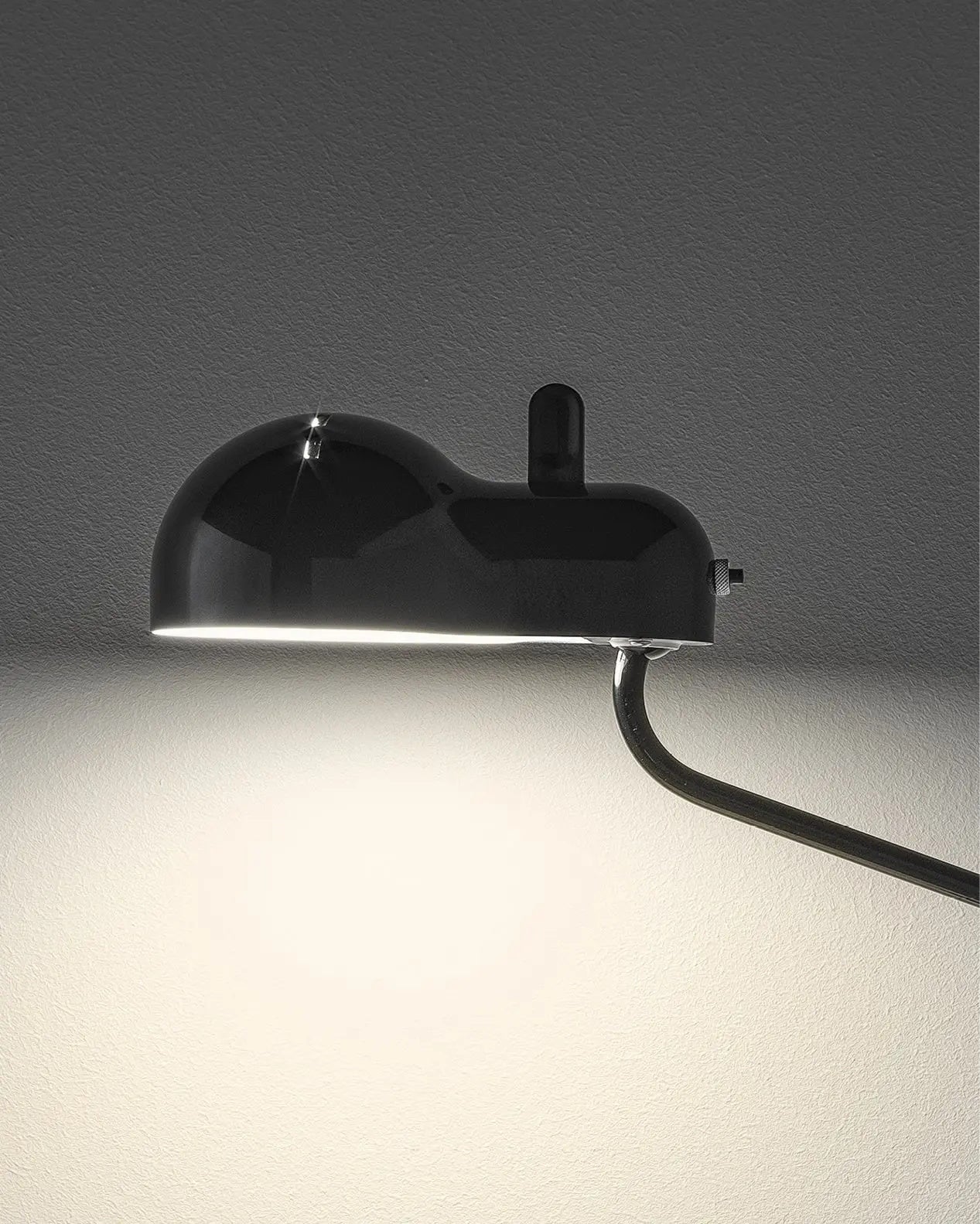 Topo Floor Lamp - Articulated Automotive Metal Standing Lamp | 1960s Vintage Industrial Reading Light