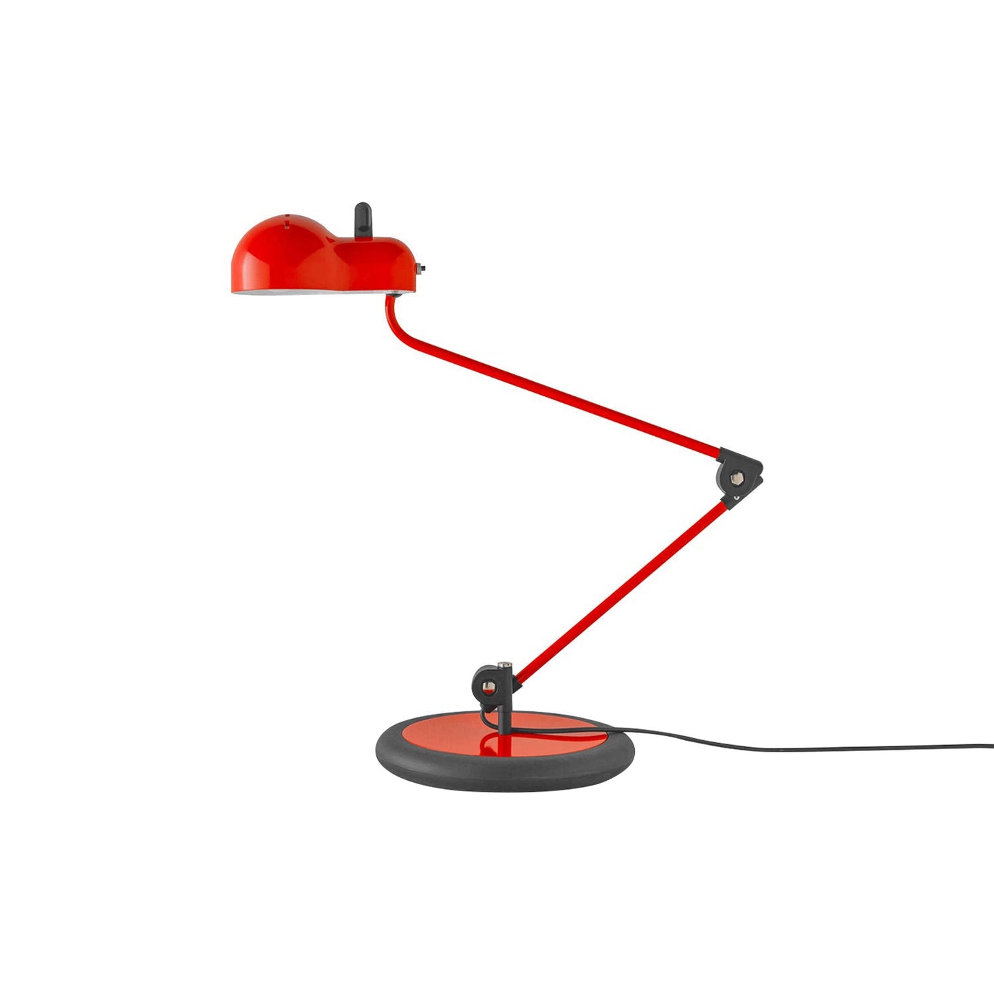 Topo Table Lamp - Articulated Automotive Metal Desk Lamp | 1960s Vintage Industrial Task Light
