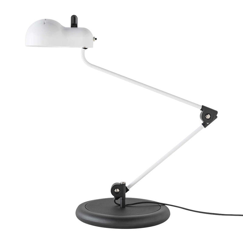 Topo Table Lamp - Articulated Automotive Metal Desk Lamp | 1960s Vintage Industrial Task Light