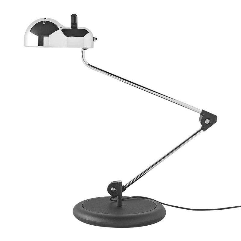 Topo Table Lamp - Articulated Automotive Metal Desk Lamp | 1960s Vintage Industrial Task Light